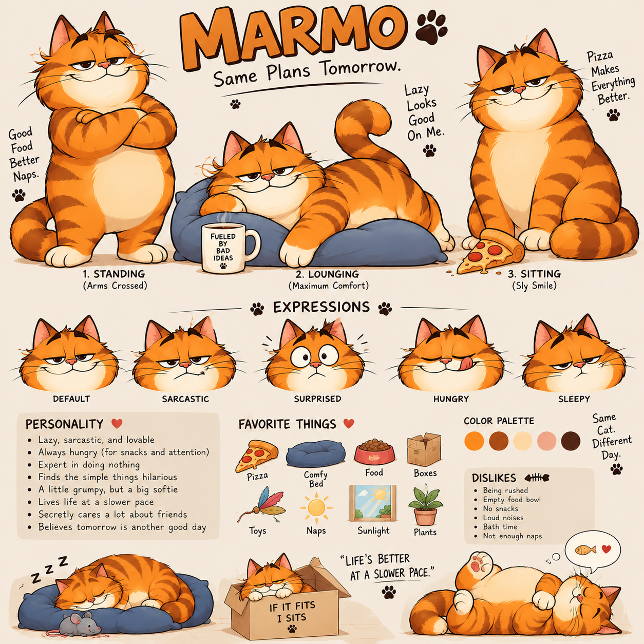 Marmo the AI orange tabby